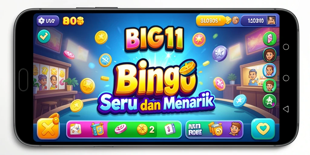 Tampilan menarik dari gameplay Bingo di BIG11 yang seru.