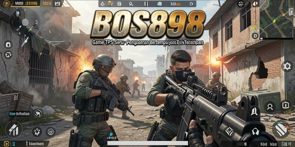 Tangkapan layar gameplay BOS898 yang menampilkan aksi seru TPS.