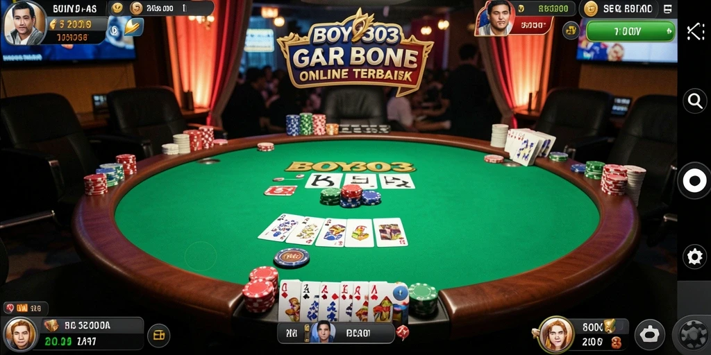 Tampilan gameplay seru dan menarik dari BOY303.