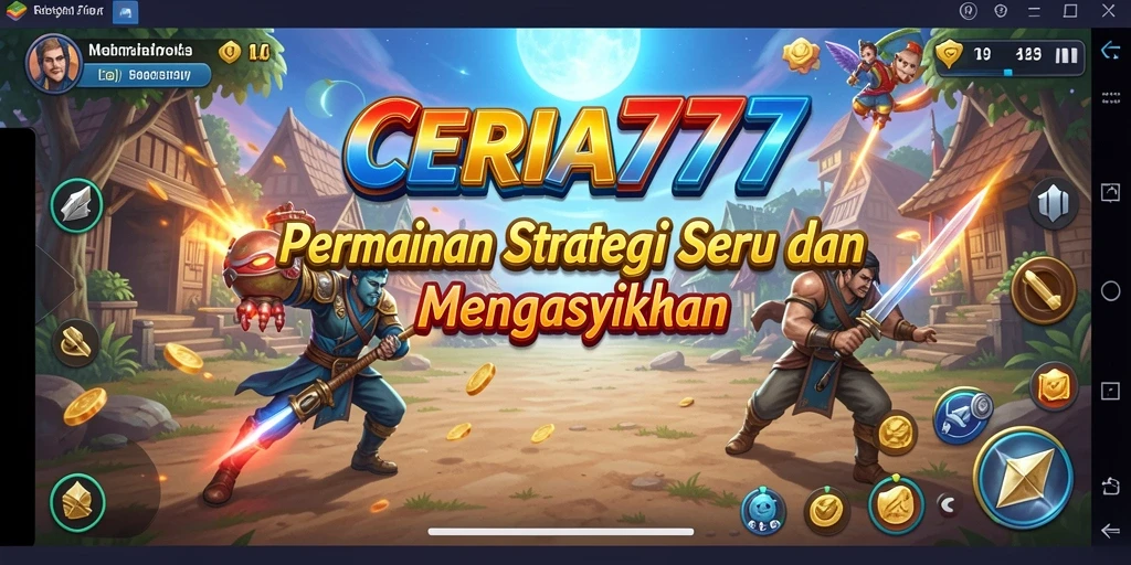 Menampilkan gameplay seru dalam <strong>CERIA777</strong> yang penuh strategi.
