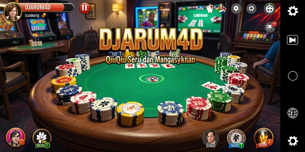 Screenshot gameplay QiuQiu di DJARUM4D yang seru.