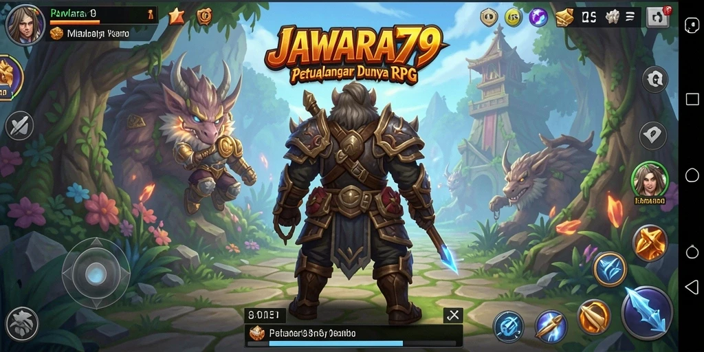 Tampilan menarik dari gameplay JAWARA79 yang seru dan penuh tantangan.