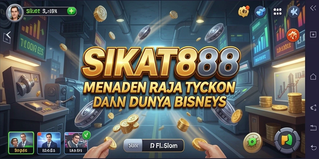 Tampilan gameplay SIKAT88 dengan interaksi bisnis yang nyata.