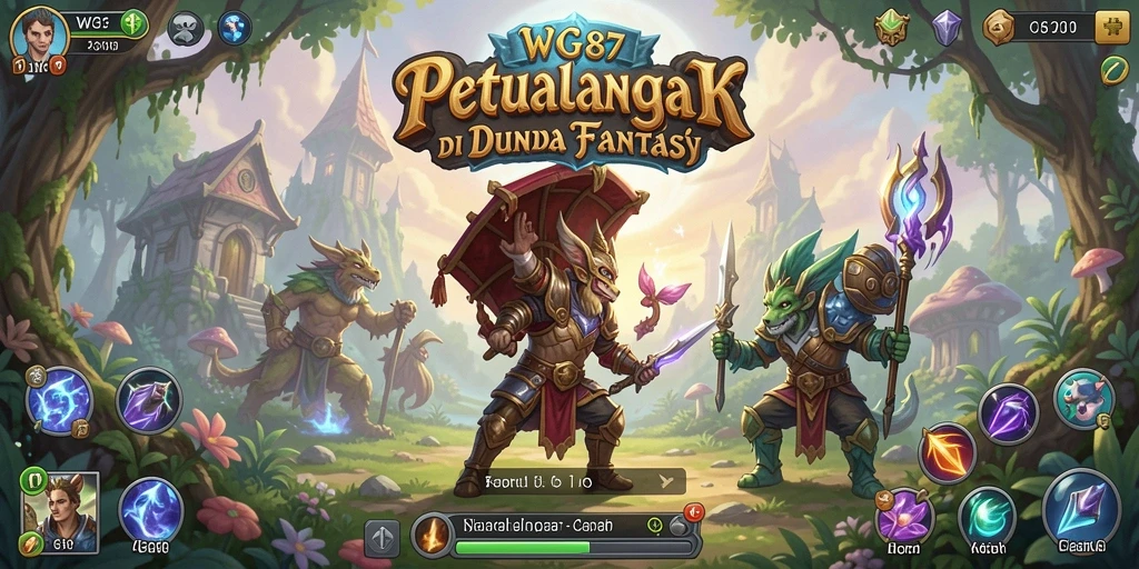 Tampilan gameplay RPG WG87 yang menarik dan penuh aksi.
